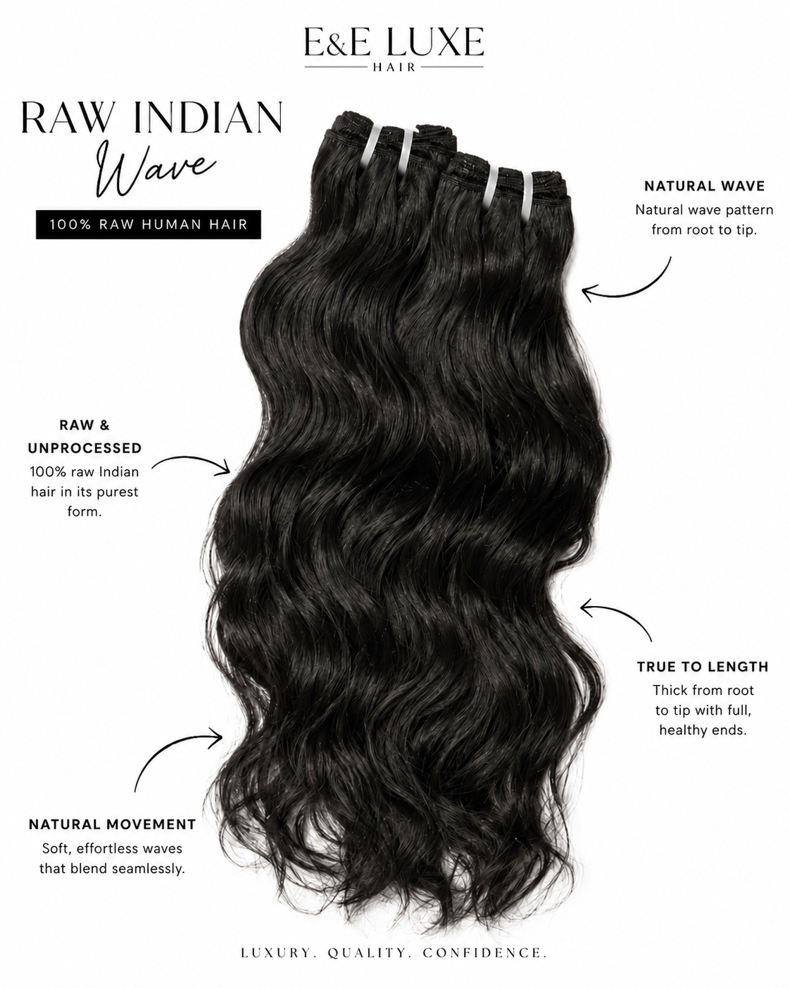 Raw Indian Wavy